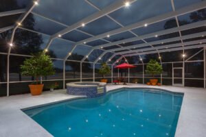 Screen Pool Enclosure